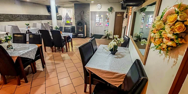 Denné menu v reštaurácii alebo s donáškou v cene