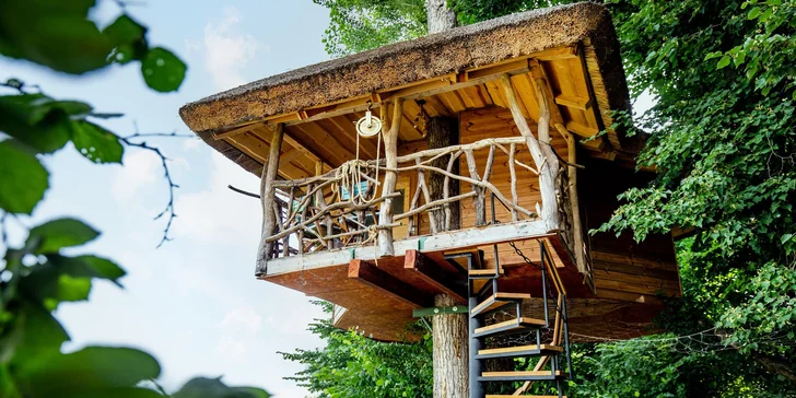Unikátny pobyt v korunách stromov v Rozprávkovom lese