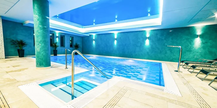 Elegantný 4* hotel v centre kúpeľného mesta Trenčianske Teplice, procedúry aj strava