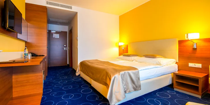 Elegantný 4* hotel v centre kúpeľného mesta Trenčianske Teplice, procedúry aj strava