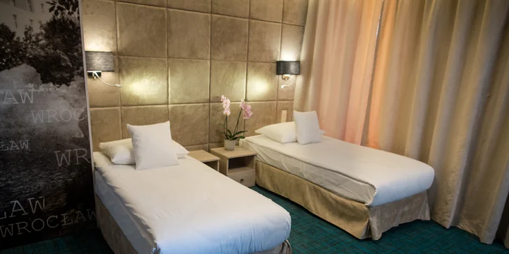 Pobyt v modernom hoteli v centre Vroclavu pre pár alebo rodinu