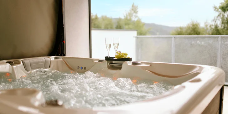 Apartmán v Jeseníkoch: vlastná vírivka, masážne kreslo aj možnosť luxusných raňajok