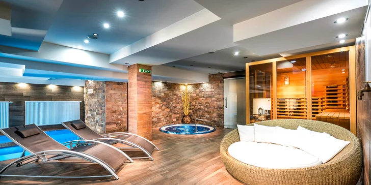 Pobyt v Hoteli PIERIS*** v horskom prostredí Podbanského + wellness v Grand hoteli PERMON****