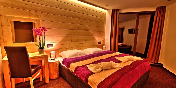 Pobyt v Hoteli PIERIS*** v horskom prostredí Podbanského + wellness v Grand hoteli PERMON****