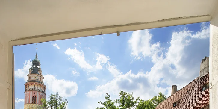 Romantika v Českém Krumlove: apartmán alebo izba pri krumlovskom zámku, vrátane možnosti raňajok