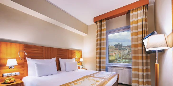 Legendárny Grand Hotel International v Prahe: pobyt s raňajkami aj michelinskou večerou, skvelá dostupnosť do centra