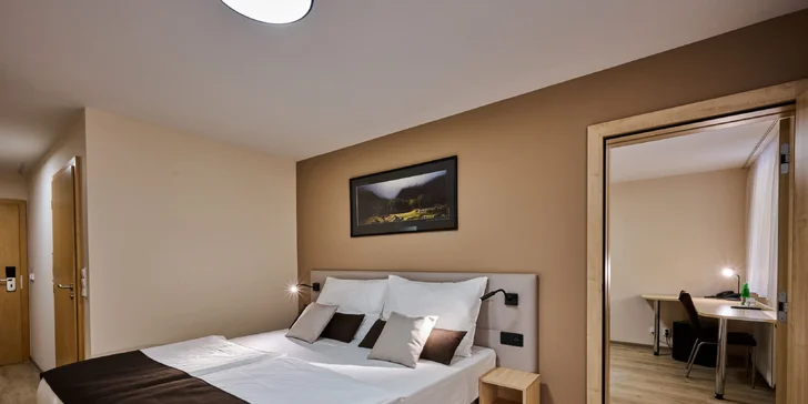 Pobyt v Posázaví: strava, verejné aj privátne wellness, plný minibar aj večera pri sviečkach