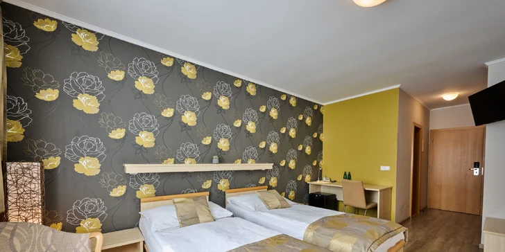 Pobyt v Posázaví: strava, verejné aj privátne wellness, plný minibar aj večera pri sviečkach