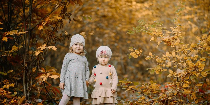 Profesionálne rodinné fotografovanie v exteriéri vrátane 20 ks tlačených foto