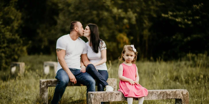 Profesionálne rodinné fotografovanie v exteriéri vrátane 20 ks tlačených foto