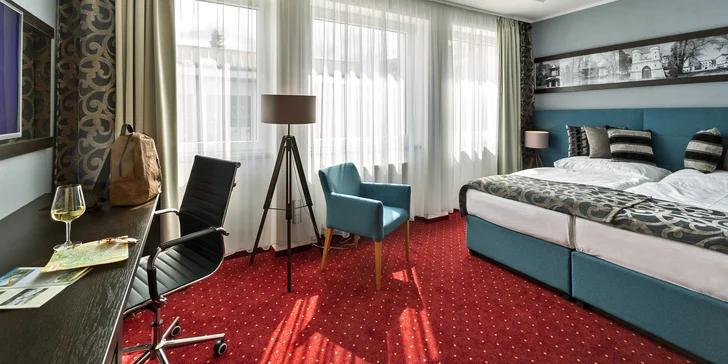 Hotel v bývalej továrni vo Vlašimi: dobré jedlo, možnosť wellness aj vína