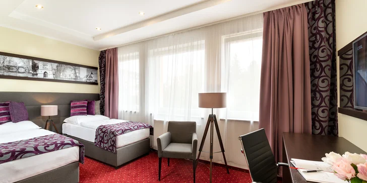 Hotel v bývalej továrni vo Vlašimi: dobré jedlo, možnosť wellness aj vína