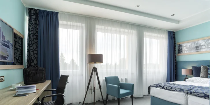 Hotel v bývalej továrni vo Vlašimi: dobré jedlo, možnosť wellness aj vína