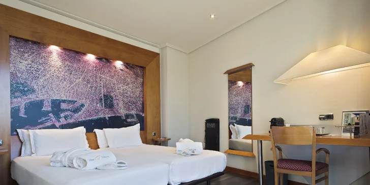 Spoznajte krásy Barcelony: pobyt v hoteli s raňajkami len kúsok od metra