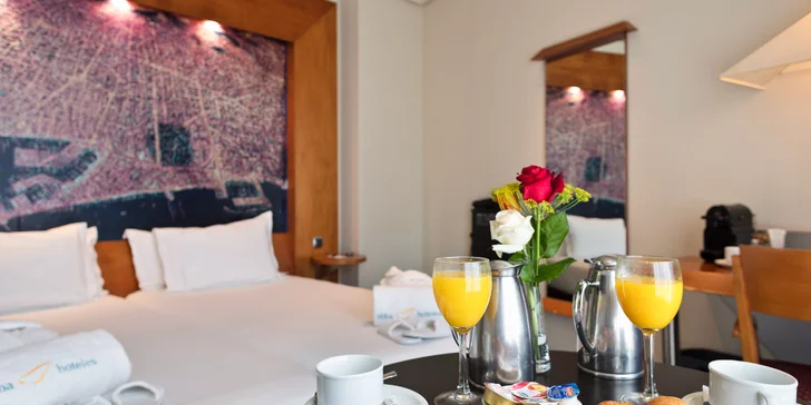 Spoznajte krásy Barcelony: pobyt v hoteli s raňajkami len kúsok od metra