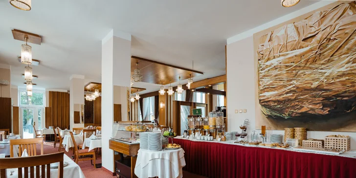 Pobyt vo Františkových Lázňach: raňajky alebo plná penzia, bazén aj procedúry