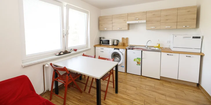 Nové apartmány v malebnom prostredí pri rybníkoch v Plzni až pre 6 osôb