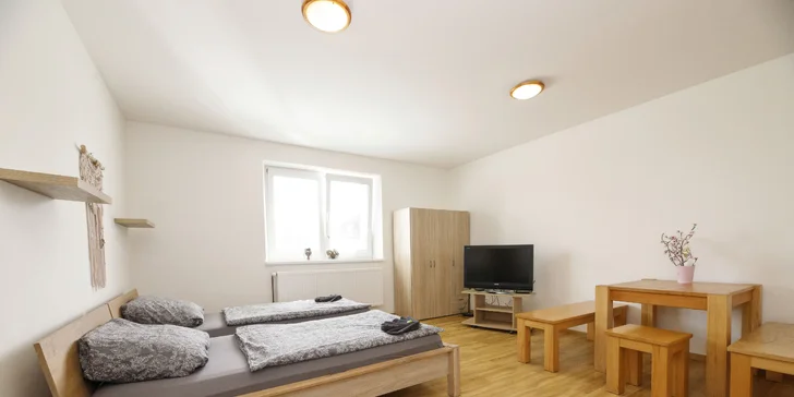 Nové apartmány v malebnom prostredí pri rybníkoch v Plzni až pre 6 osôb