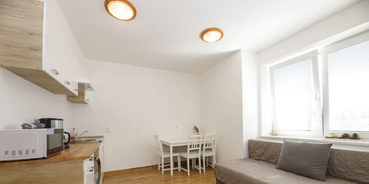 Nové apartmány v malebnom prostredí pri rybníkoch v Plzni až pre 6 osôb