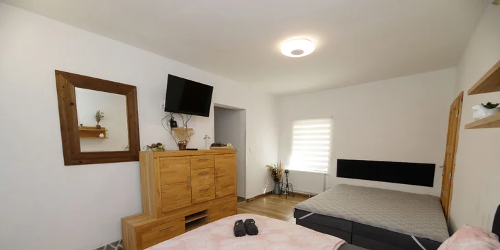 Dovolenka v Plzni: vybavené apartmány pre pár aj rodinu pri priehrade České údolí