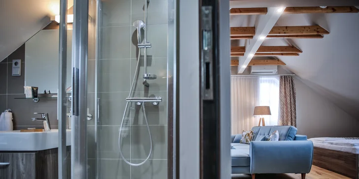 Penzión len 500 m od zámku Valtice s raňajkami aj degustáciou koňakov