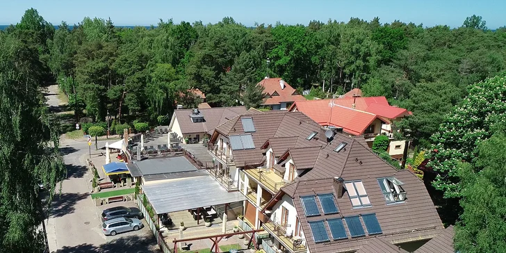 K Baltu s plnou penziou aj wellness: útulný hotel kúsok od pláže, možnosť procedúr