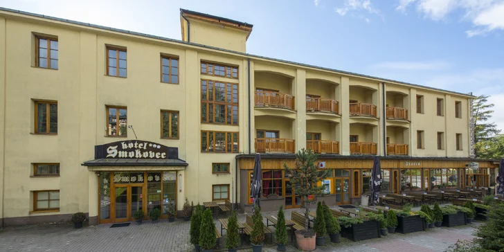 Hotel v Starom Smokovci s polpenziou a vstupom do bazéna