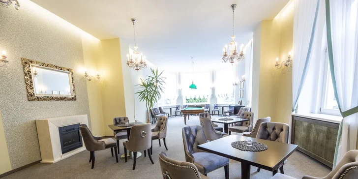 Pobyt v 4* hoteli v Mariánskych Lázňach: jedlo, vyhrievaný bazén aj wellness procedúry