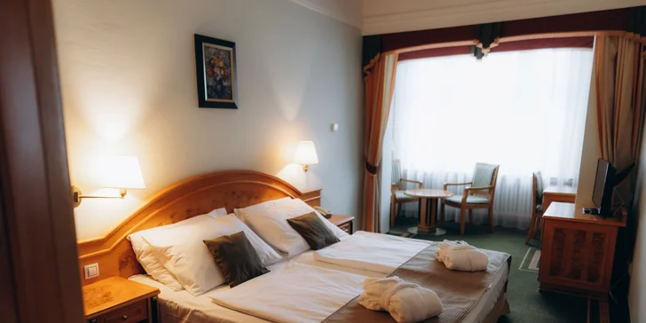 Pobyt v 4* hoteli v Mariánskych Lázňach: jedlo, vyhrievaný bazén aj wellness procedúry