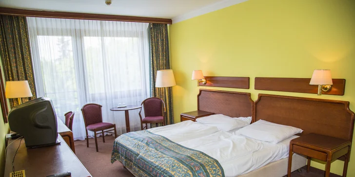 Pobyt v Mariánkach s raňajkami alebo polpenziou, bazénom, soľnou jaskyňou a množstvom zliav