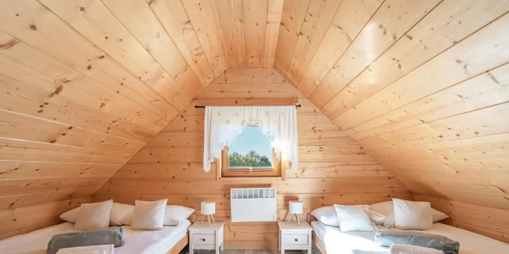 Dovolenka v poľských Beskydách: zrubové chatky s kuchynkou až pre 8 osôb