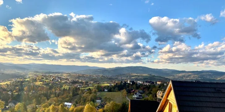 Dovolenka v poľských Beskydách: zrubové chatky s kuchynkou až pre 8 osôb