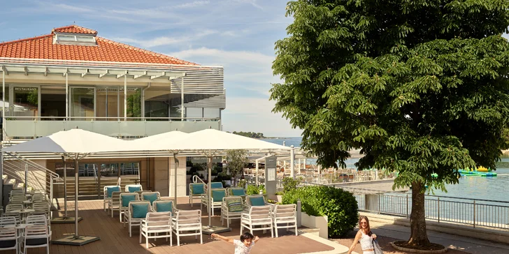 Dovolenka na Istrii: 4* rezort priamo pri pláži vrátane stravy, bazéna a sauny