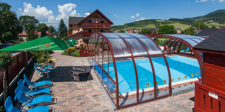 Pobyt v obľúbenom penzióne Motýľ*** pri Bešeňovej s polpenziou, wellness a množstvom aktivít