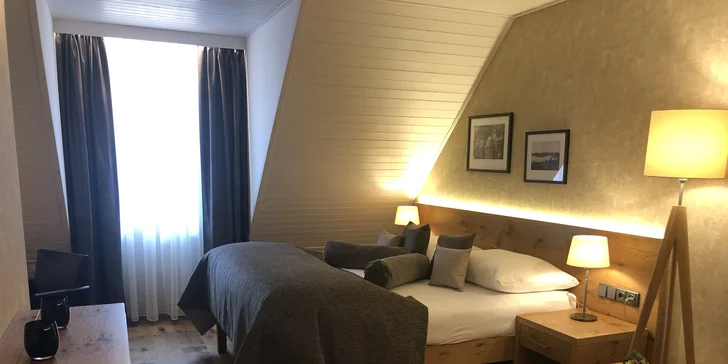 Krásny apartmán pri Českej Lípe: raňajky aj wellness a Lužické hory na dohľad