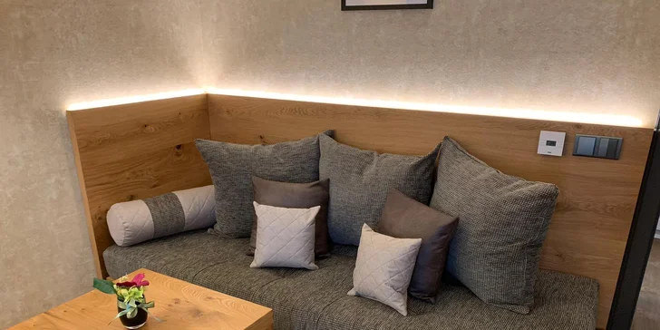 Krásny apartmán pri Českej Lípe: raňajky aj wellness a Lužické hory na dohľad