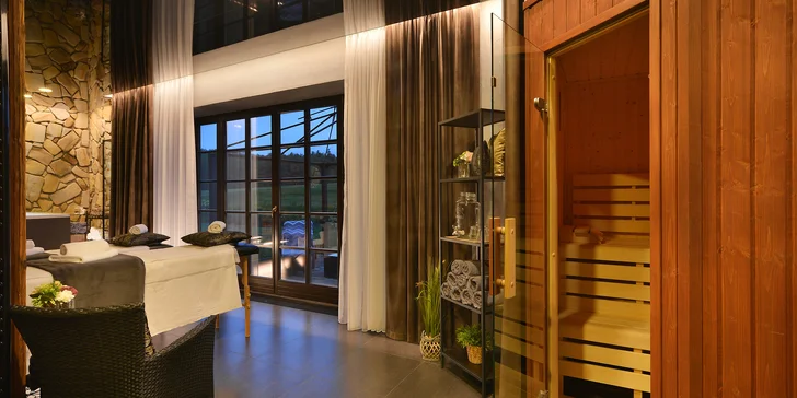 Krásny apartmán pri Českej Lípe: raňajky aj wellness a Lužické hory na dohľad