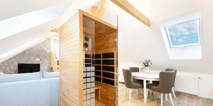 Relax na Šumave: apartmány pri Zadove s raňajkami, wellnessom aj procedúrami