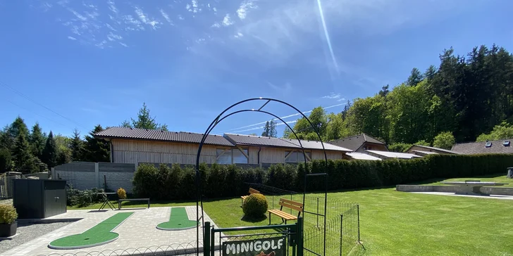 Relax na Šumave: apartmány pri Zadove s raňajkami, wellnessom aj procedúrami