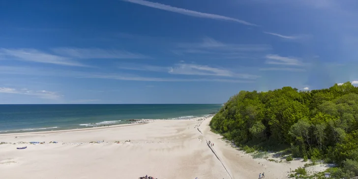 Prázdninové domy s vírivkou a bazénom, pobyt pre 7 osôb: Rusinowo pri poľskom Baltiku