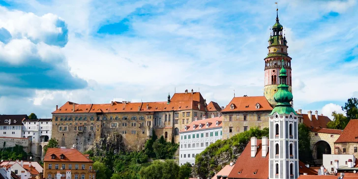 Romantika v Českém Krumlove: apartmán alebo izba pri krumlovskom zámku, vrátane možnosti raňajok