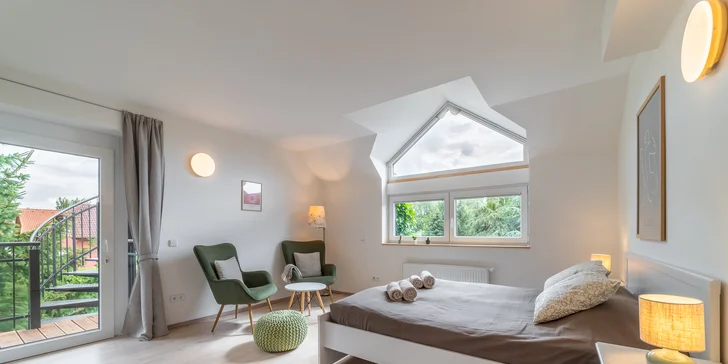 Dovolenka v Poděbradoch: apartmán alebo izba s raňajkami, 3 km od centra a kolonády