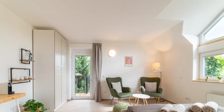 Dovolenka v Poděbradoch: apartmán alebo izba s raňajkami, 3 km od centra a kolonády