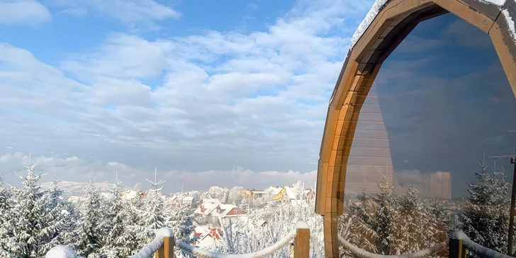 Dovolenka v poľských Beskydách: zrubové chatky s kuchynkou až pre 8 osôb