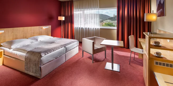 4* pobyt v modernom hoteli v centre Ústí nad Labem s raňajkami