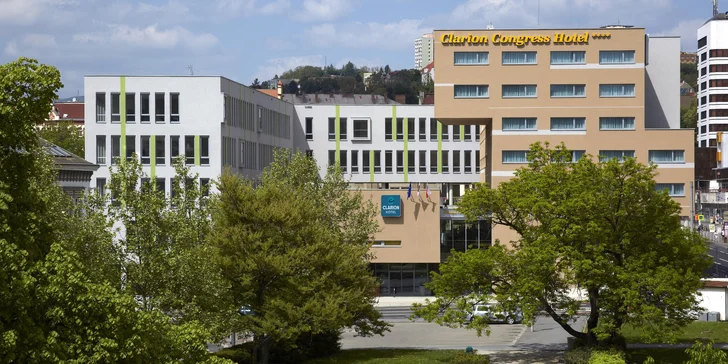 4* pobyt v modernom hoteli v centre Ústí nad Labem s raňajkami