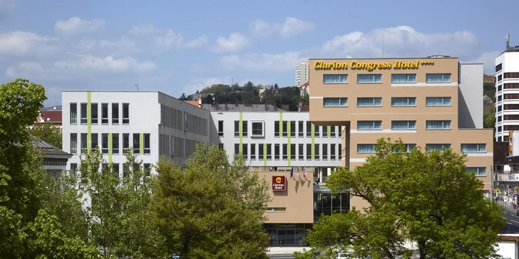 4* pobyt v modernom hoteli v centre Ústí nad Labem s raňajkami