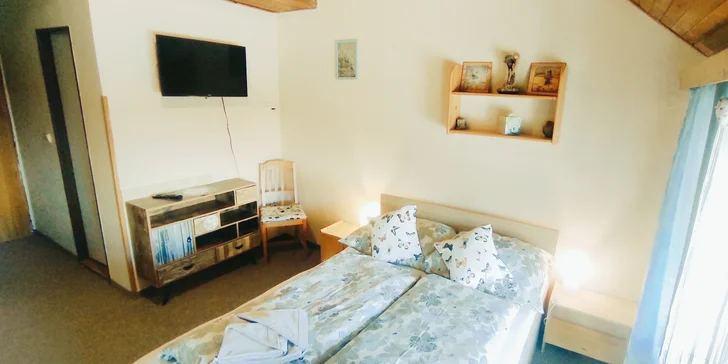 Krkonošská rozprávka: penzión s raňajkami alebo polpenziou, možnosť wellness