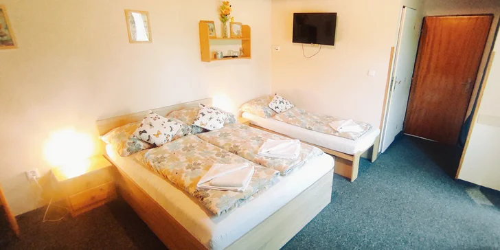 Krkonošská rozprávka: penzión s raňajkami alebo polpenziou, možnosť wellness