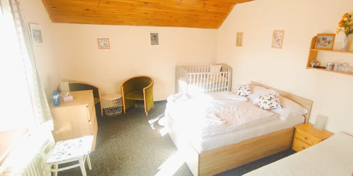 Krkonošská rozprávka: penzión s raňajkami alebo polpenziou, možnosť wellness